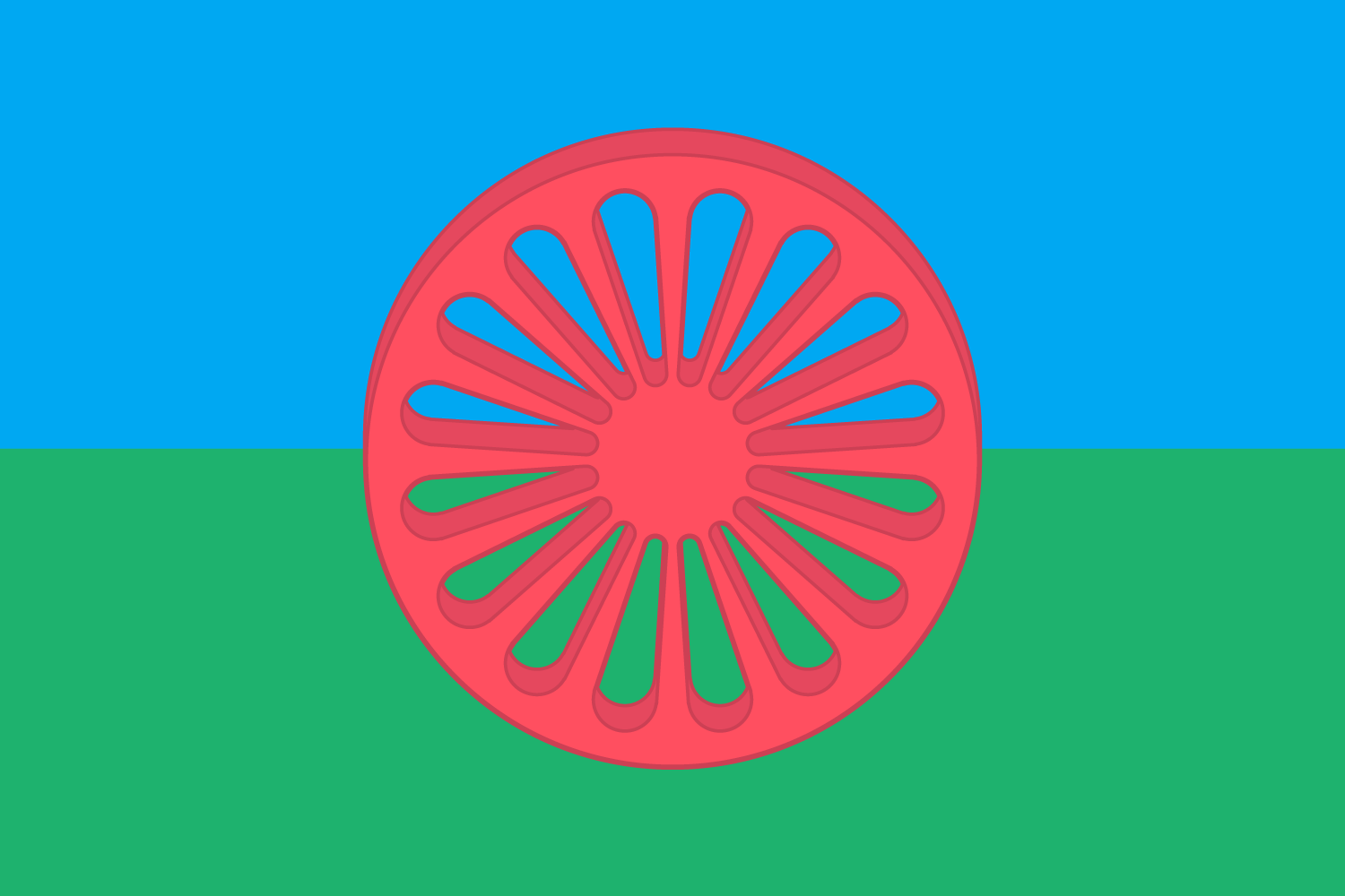 Rómska vlajka